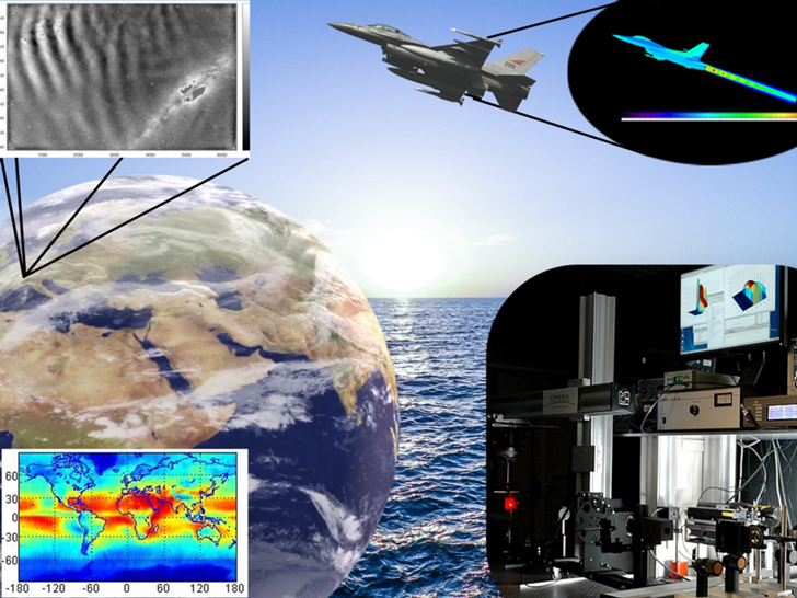 Overview of the activities with a focus on: nightglow radiation measurement - aircraft signature simulations with CRIRA - aerosols climatologies - measurement of optical properties of materials at MELOPEE lab