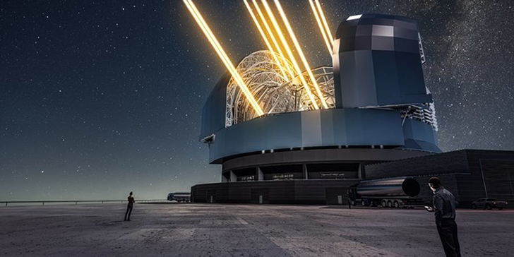 The European Extremely Large Telescope (ELT) is a ground-based telescope, part of the suit of three giant telescopes under construction. With a 39m diameter, beyond state-of-the-art technologies and instrumentations, ELT will be, in mid-2020, the most complex and most powerful observatory ever built. At the heart of the ELT's Adaptive Optics, ONERA imagines and designs the systems and components that will make it possible to overcome the harmful effects of atmospheric turbulence and deliver an image quality hitherto unsurpassed (10 milli- arc seconds, or 50 nano-radians) and this for almost all the observable sky
