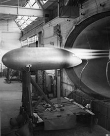 Tests on a model of the Caravelle in the continuous-operation subsonic Eiffel wind tunnel S1Ch in Meudon
