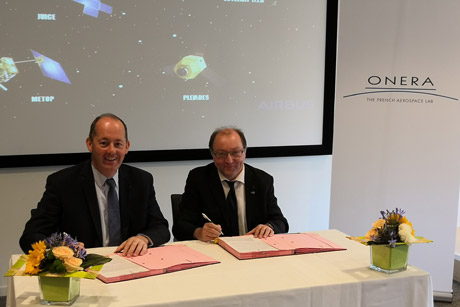 L’ONERA et Airbus Defence &amp; Space signent un accord de partenariat