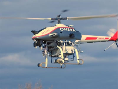 The Onera demonstrator Ressac, designed to experience new models for the autonomy of drones