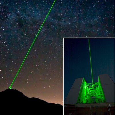 Créer des étoiles artificielles par laser pour accéder à tout le ciel 