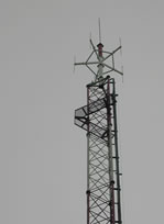 Une antenne qui permet déjà de participer à la localisation de tous les événements électromagnétiques significatifs ayant lieu à l'occasion d'orages, dans la région du Plateau de Saclay (Essonne). 
