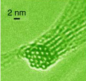 Faisceau de nanotubes monofeuillets