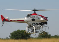 Le drone hélicoptère du projet ReSSAC, moyen d'expérimentation et de démonstration en temps réel de capacités d'autonomie décisionnelle.