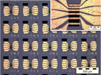 Dispositif de mesure à base de nanotubes © CNRS/LPN 