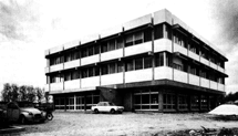 Novembre 1968 : le bâtiment des moyens communs