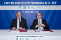 Signature du nouveau contrat d’objectifs et de performance 2017 – 2021 entre le ministère de la Défense et l’ONERA